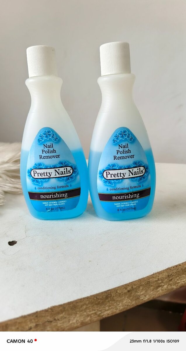 Dissolvant Ongles Nourrissant