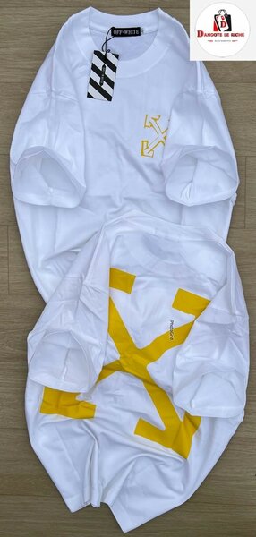 T-shirt blanc stylée unisexe