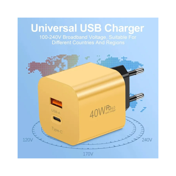 40W USB Charger