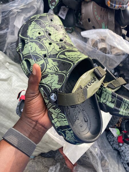 Sabots imprimés camouflage