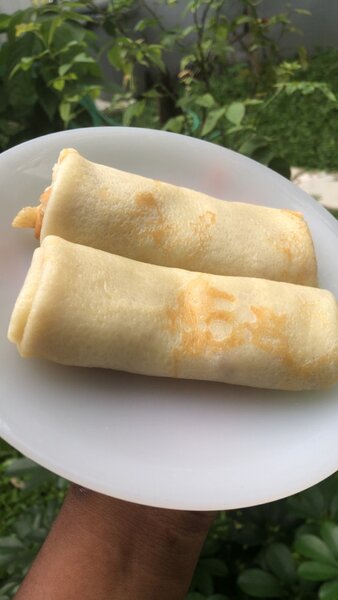 Plat de  Crêpes nature(2pièce)