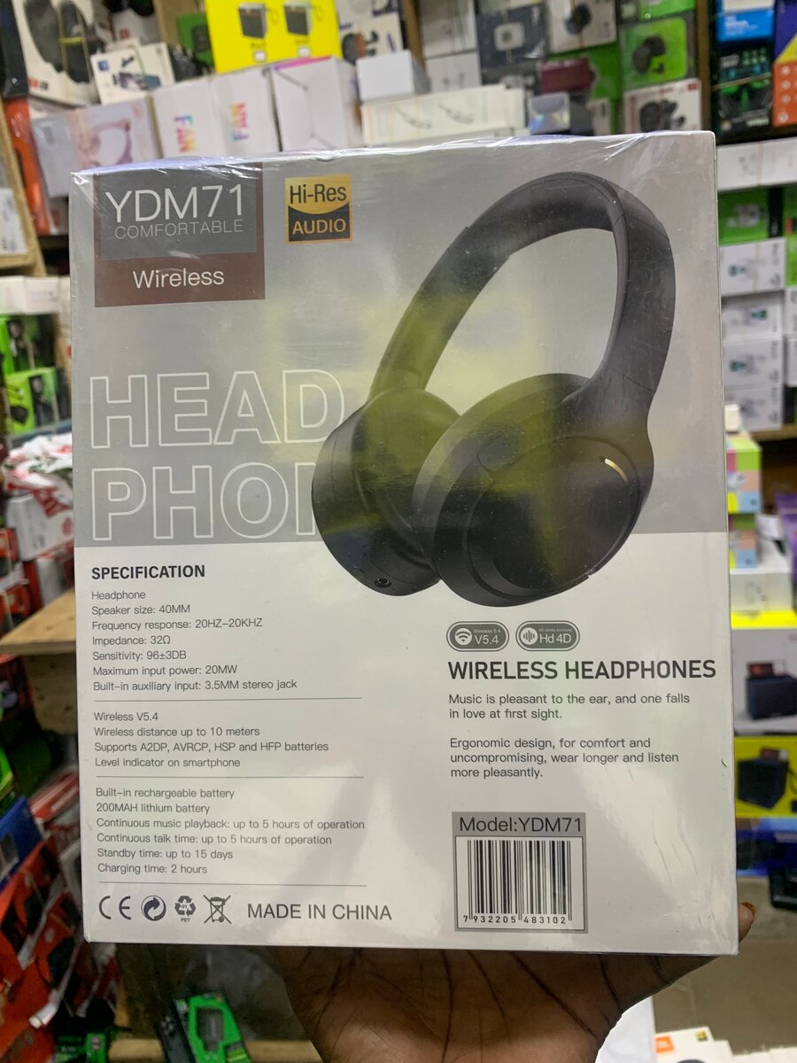Casque sans fil Hi-Res YDM71