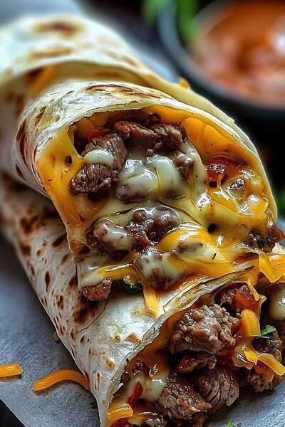 Chawarma poulet fromage