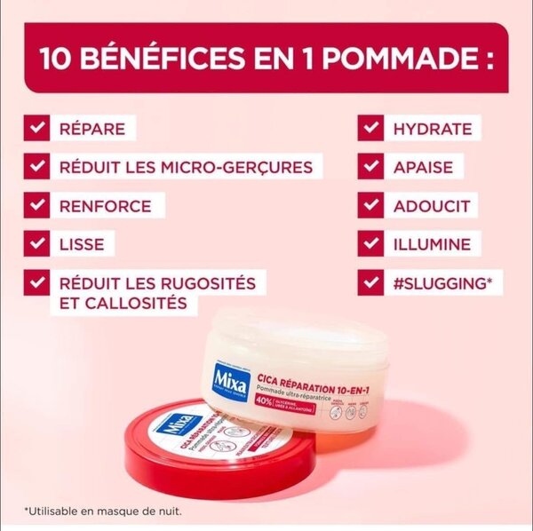 Mixa Baume 10-en-1 Réparateur