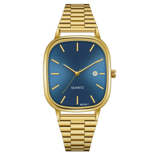 Montre en or élégante quartz