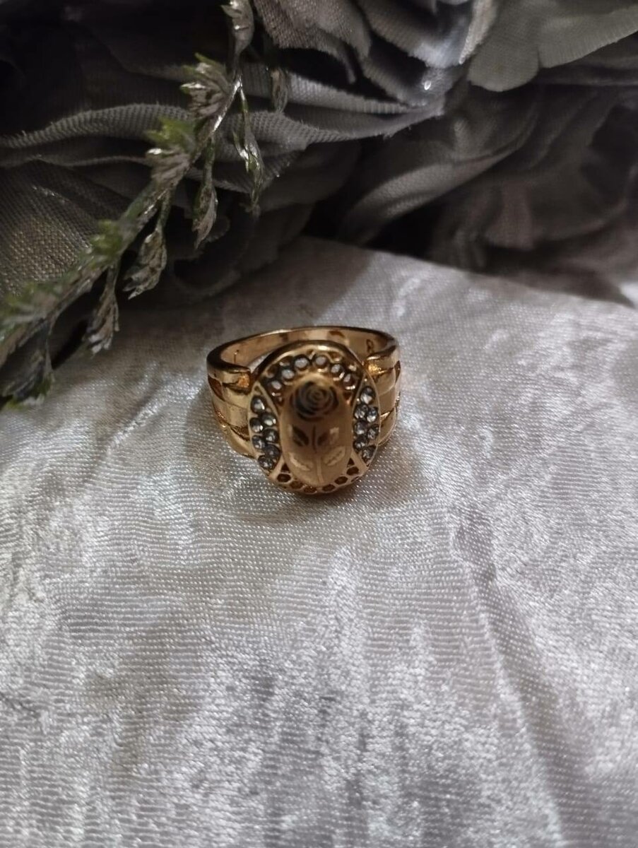 Elegant Plated Ring for Girls/Women