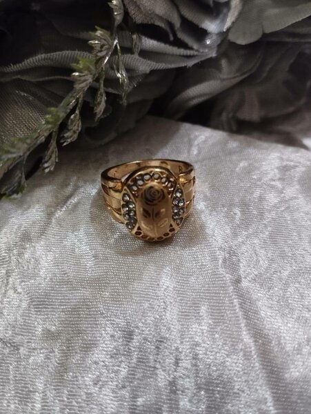 Elegant Plated Ring for Girls/Women