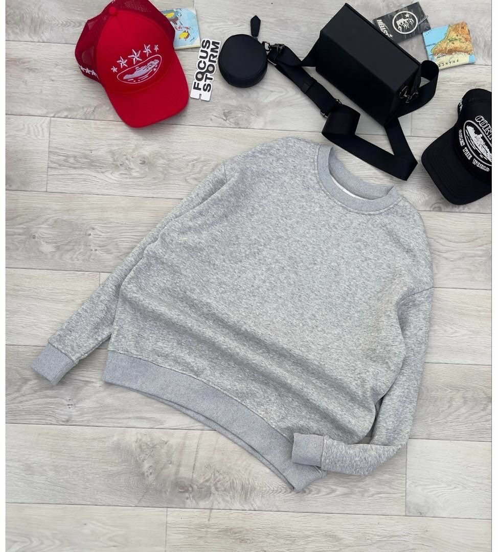 Sweat-shirt unisexe en coton doux