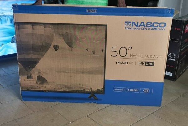Téléviseur NASCO 50'' 4K UHD Smart TV