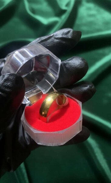 Bague Éclatante en Acier Inoxydable