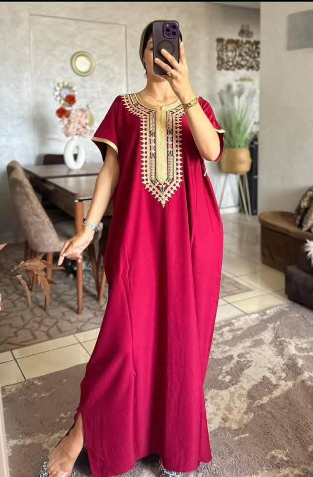 Robe Caftan Femme Élégante