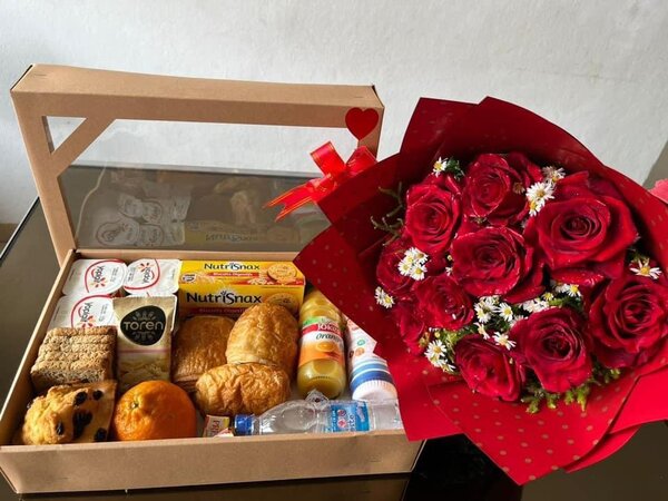 Bouquet de roses rouges