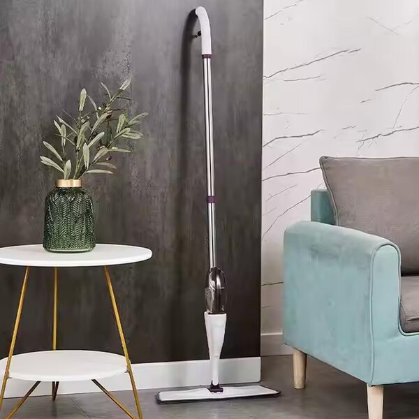 Vadrouille à pulvérisation humide et sèche avec tampon