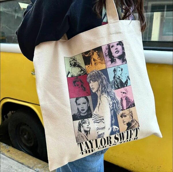 Sac shopping imprimé