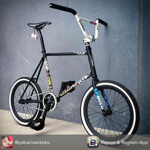 BMX freestyle unique design