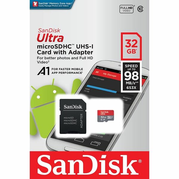 Sandisk Carte memoire 32GB