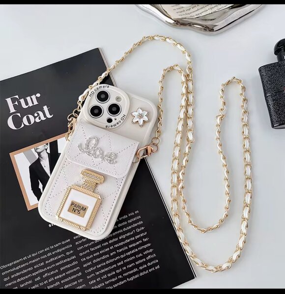 Coque élégante avec bandoulière