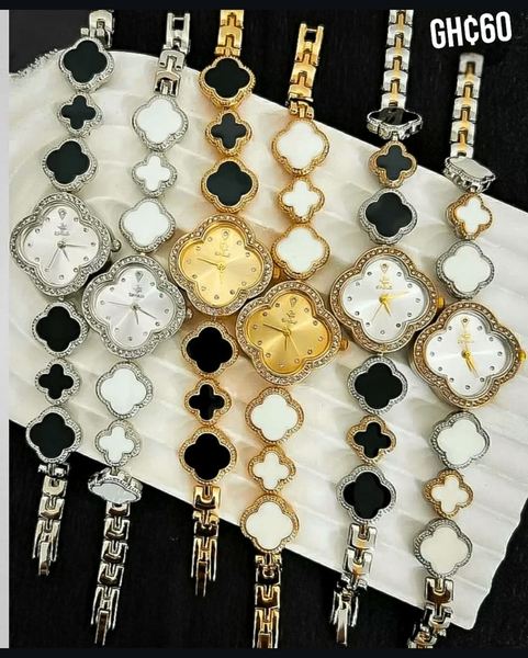 Van cleef Black Gold Quartz Watch