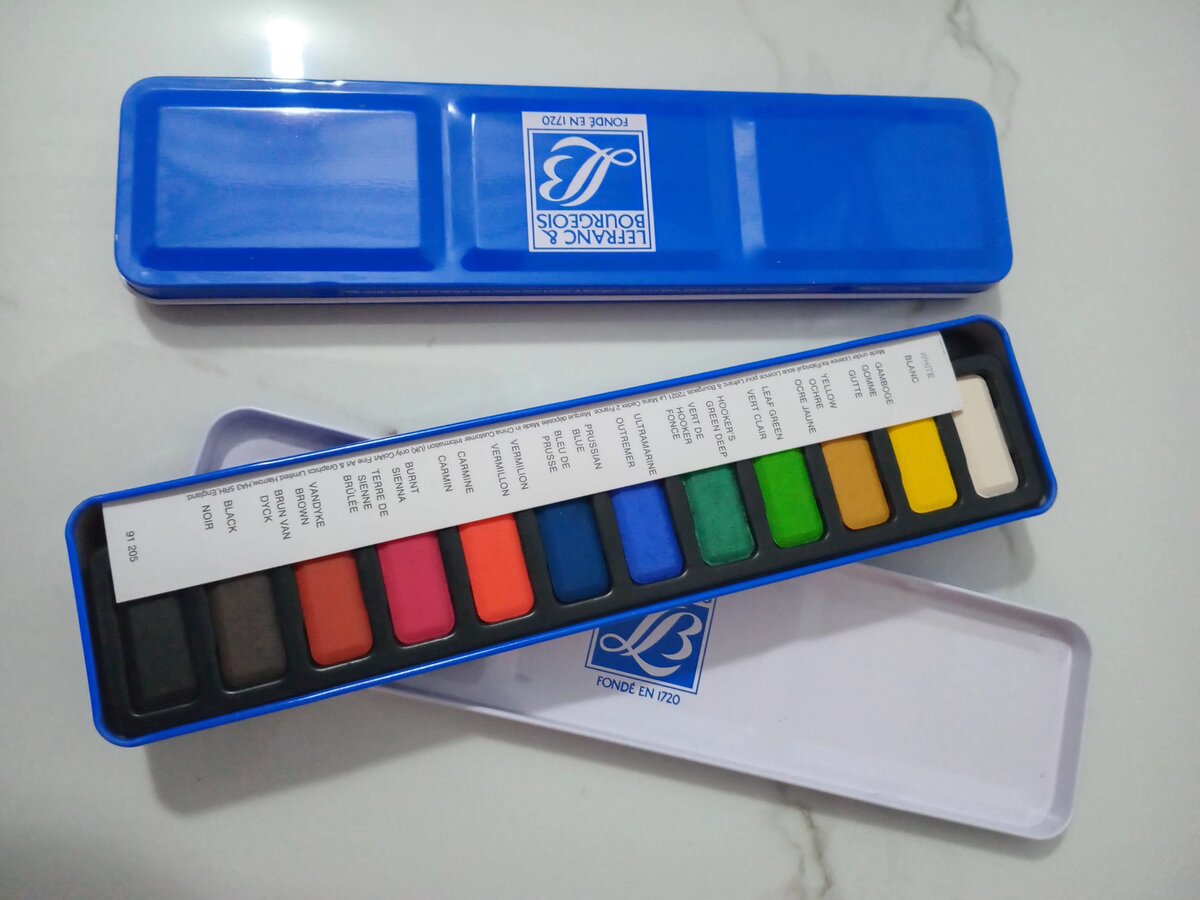 Palette de peinture artistique