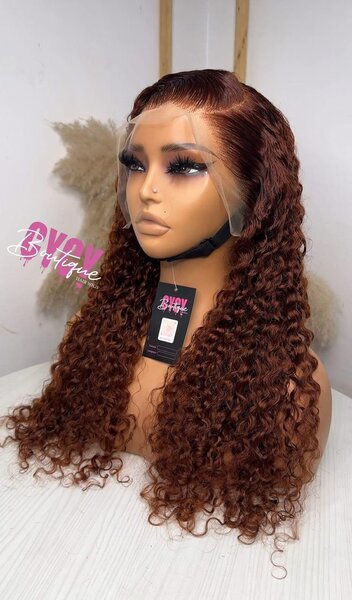 Perruque ondulée importer