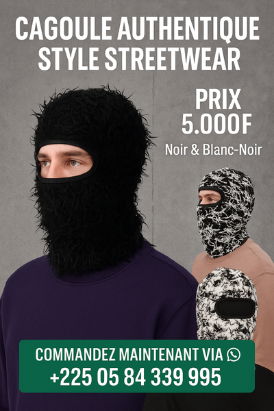 Cagoule Streetwear Authentique