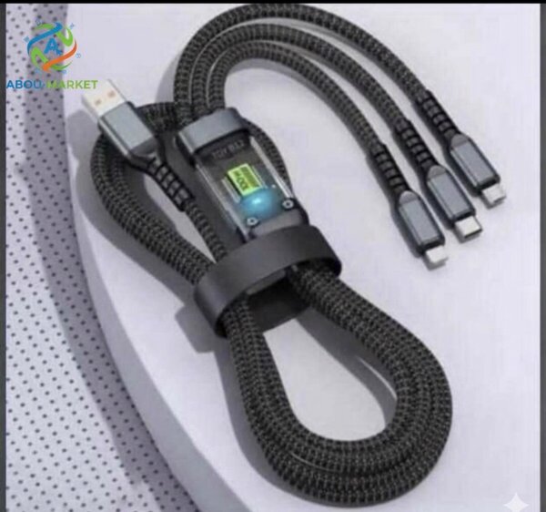 Câble USB 3-en-1 Résistant