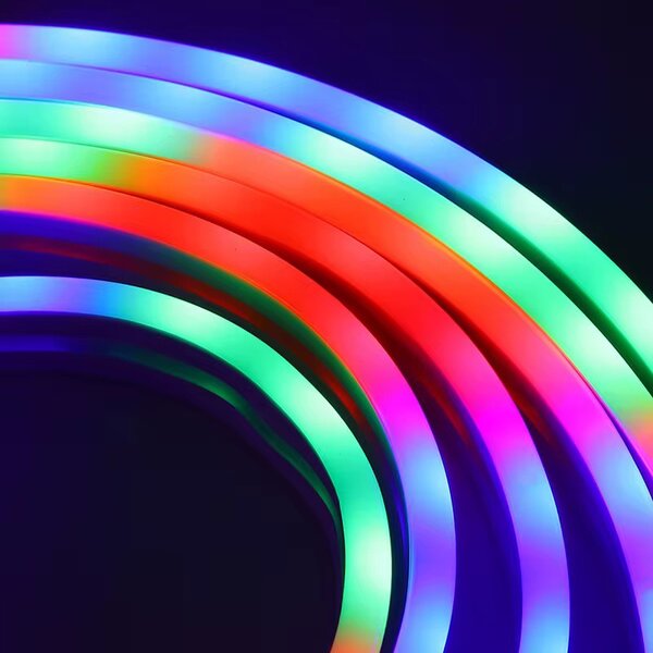 Ruban LED néon multicolore 5M