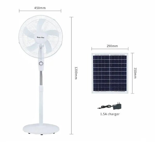 Solar fan