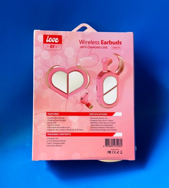 Écouteurs Sans Fil Love