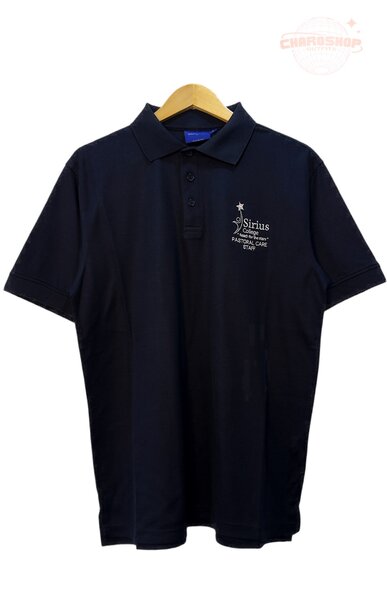 Polo classique noir pour homme