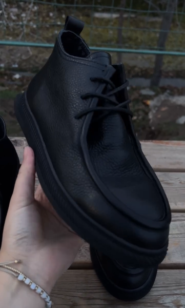 ботинки черные