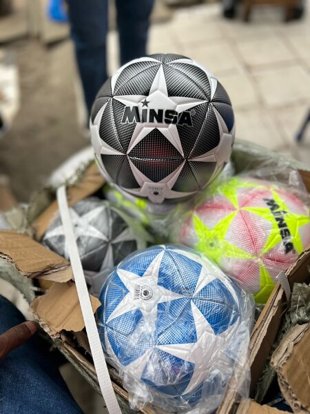 Ballon de foot Minsa durable