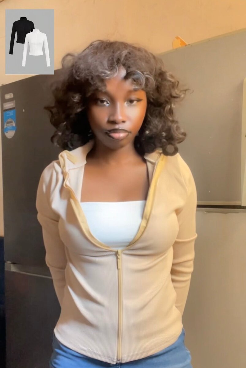 Gilet zippé élégant femme