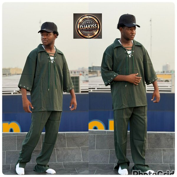 Ensemble survêtement vert homme CHEZ DIAKISS