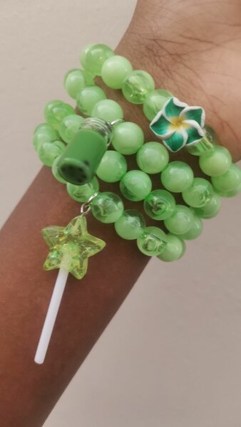 Bracelets verts