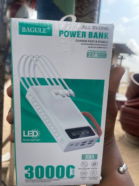 Power Bank 20000mAh - Charge Rapide et Stable