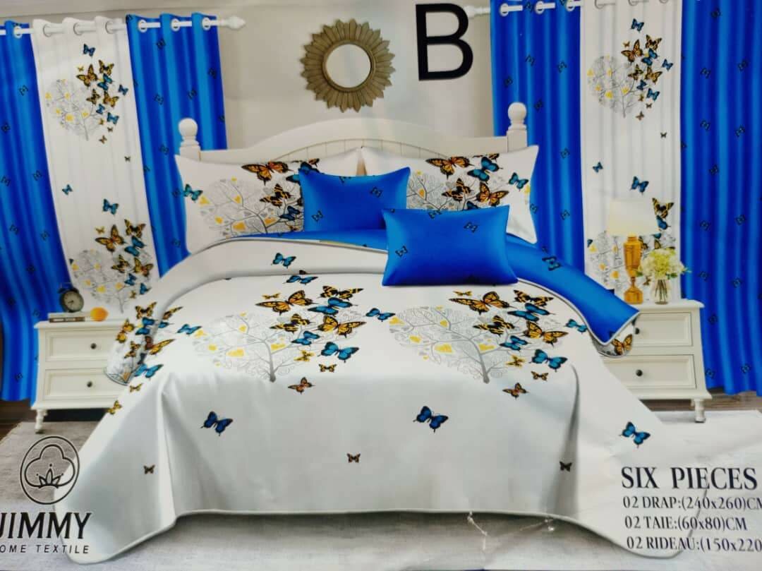 Draps, taies et rideaux