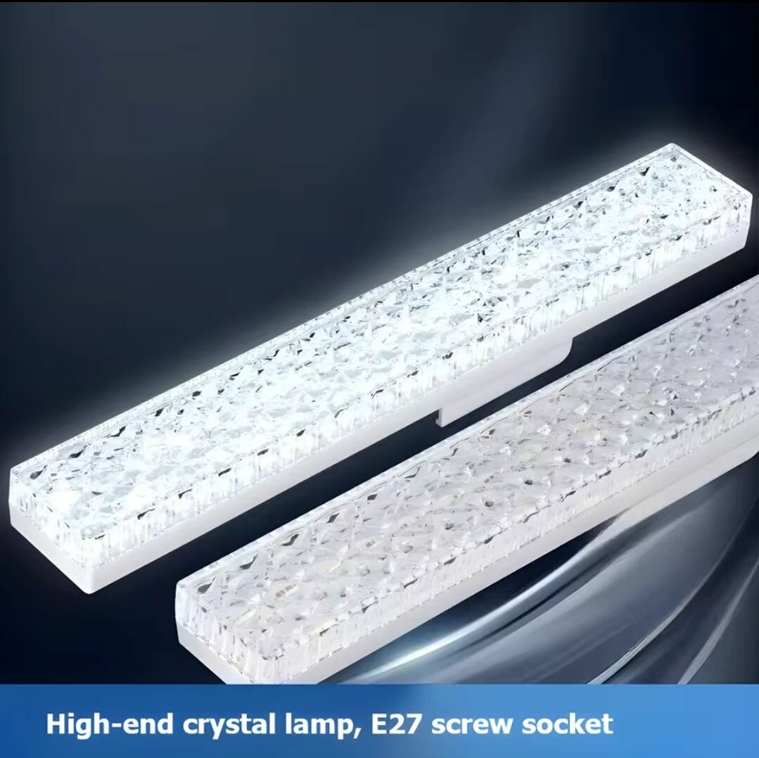 Lampe LED E27 en cristal de haute qualité