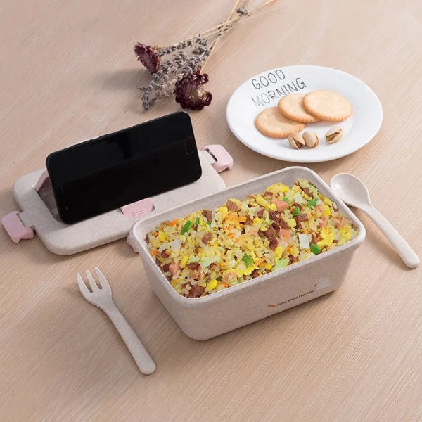 Boîte à lunch compartimentée éco