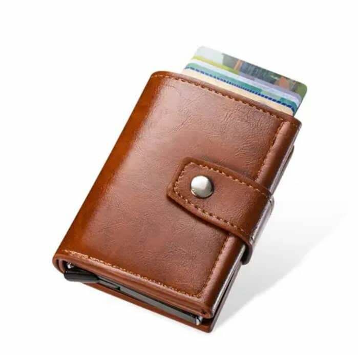 Portefeuille en cuir élégant