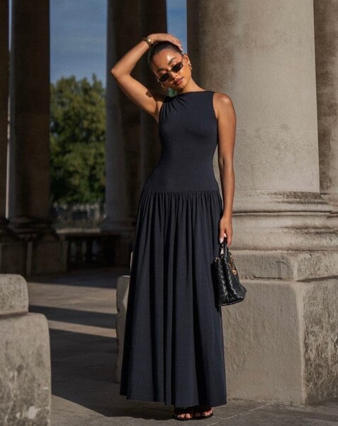 Robe longue élégante femme