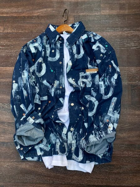 Chemise en jean pour homme