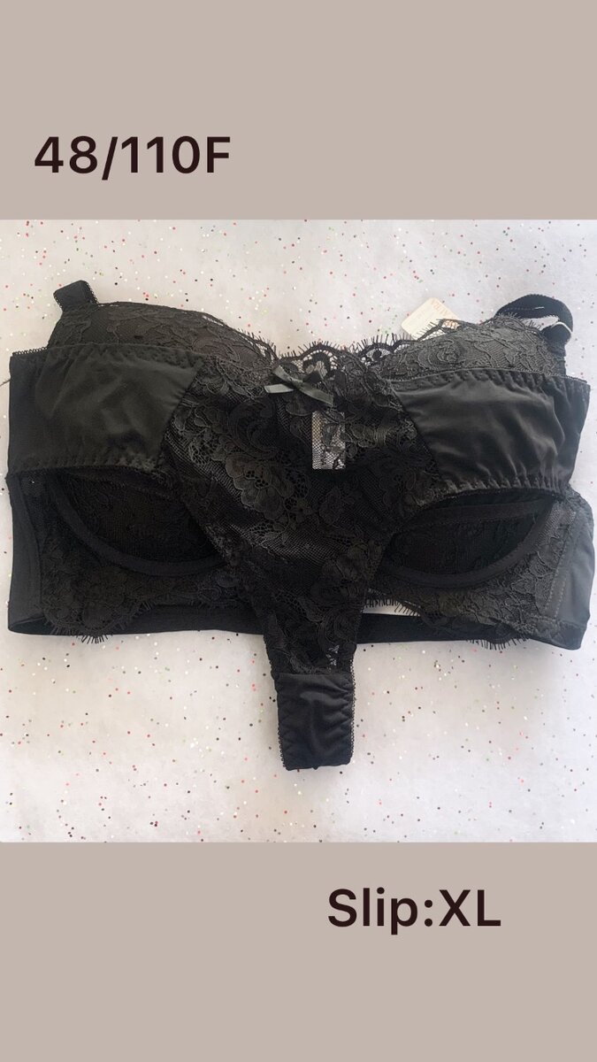 Soutien-gorge dentelle noir