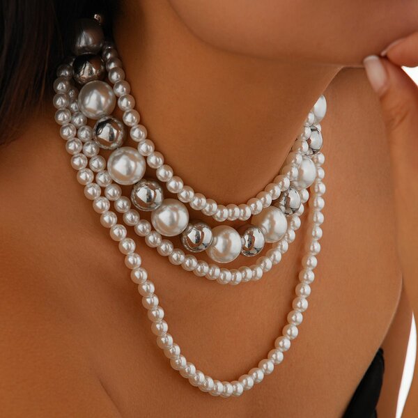 Collier de perles élégantes