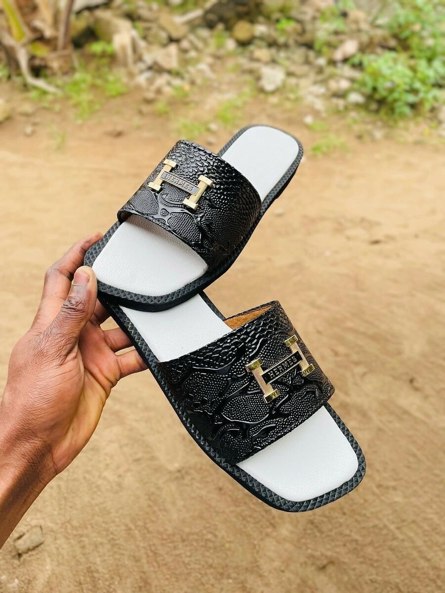 Sandales de luxe unisexes