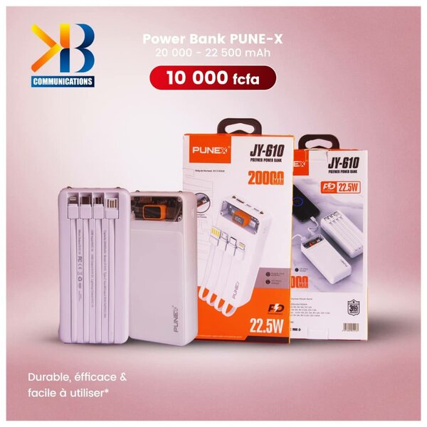 Power Bank PUNE-X 22.5W