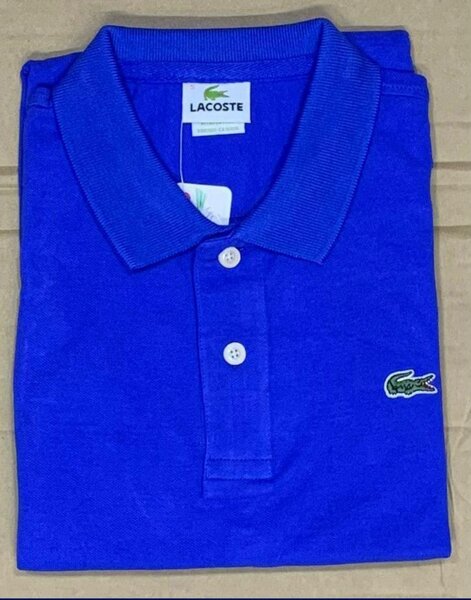 Polo Lacoste bleu classique