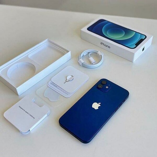 iPhone 12 bleu