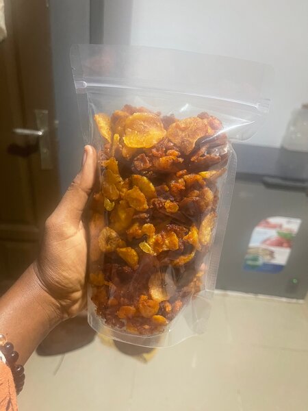 Chips de plantain croquants