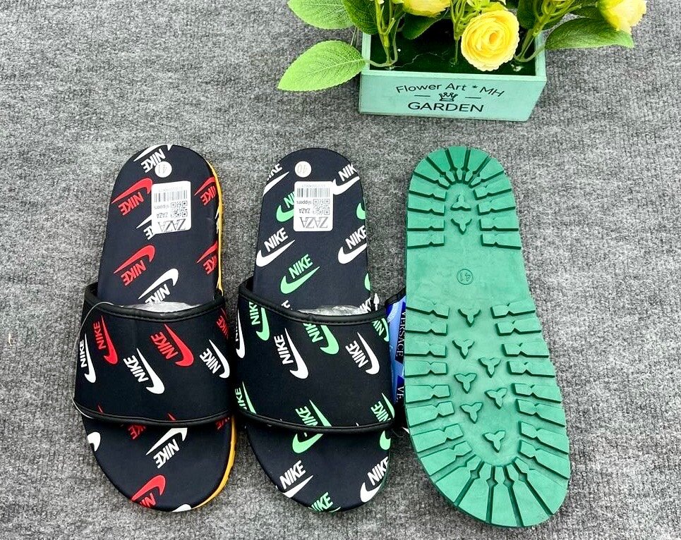 Zaza Versace & Nike Slides